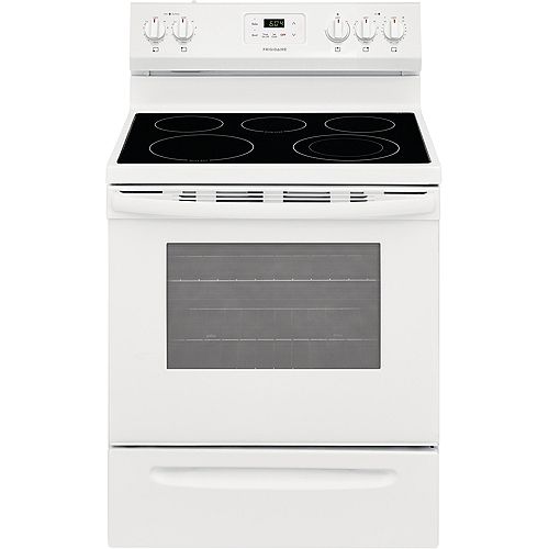 White Electric Ranges The Home Depot Canada