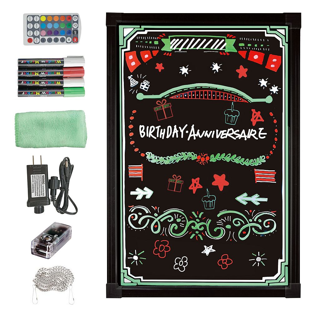 Everbilt 16 inch x 24 inch LED MESSAGE BOARD | The Home Depot Canada