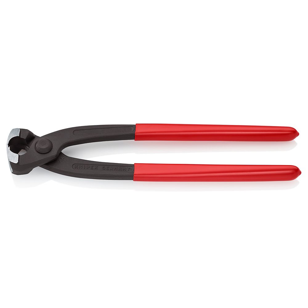Knipex 83/4 inch Ear Clamp Pliers with Front and Side Crimp Jaws The