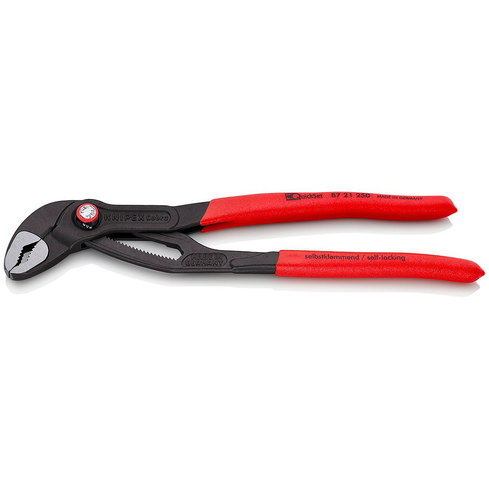 Knipex 10 inch Cobra Pliers with Quick Set Functionality The Home