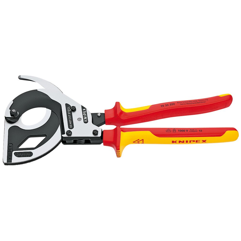 Knipex Heavy Duty Steel Cable Cutter with 1000Volt Insulation