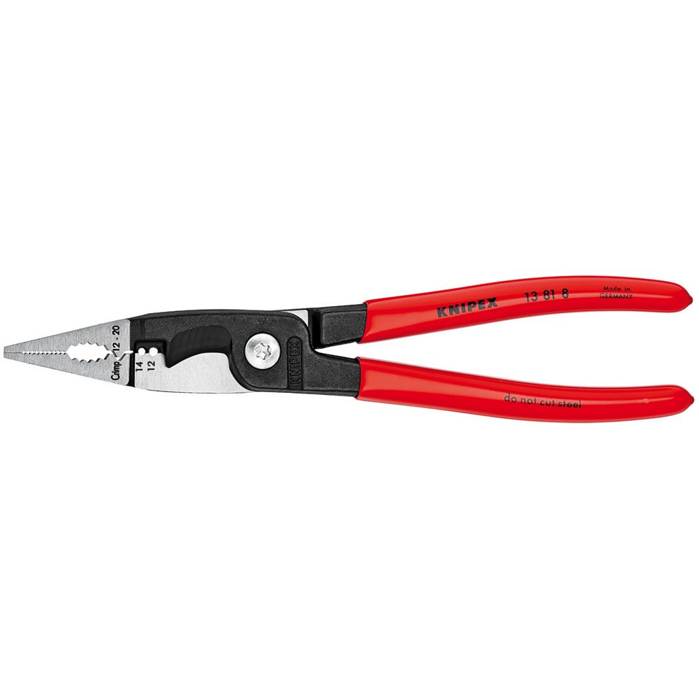Knipex 8 inch Electrical Installation Pliers The Home Depot Canada