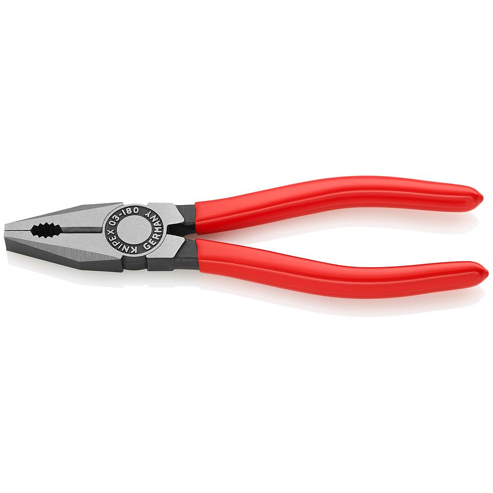 Knipex Heavy Duty Steel Combination Pliers with 60 HRC Cutting Edge The Home Depot Canada