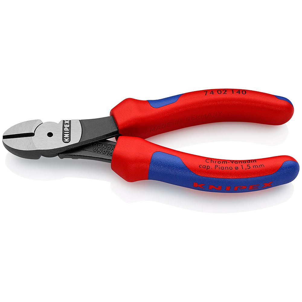 Knipex 51/2 inch High Leverage Diagonal Cutters with Comfort Grip The Home Depot Canada