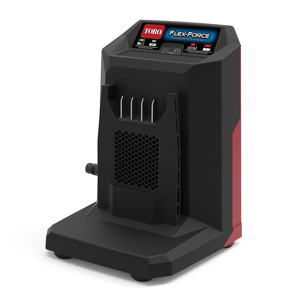 Toro 60V Max 2.0 Amp LithiumIon Quick Battery Charger, FlexForce
