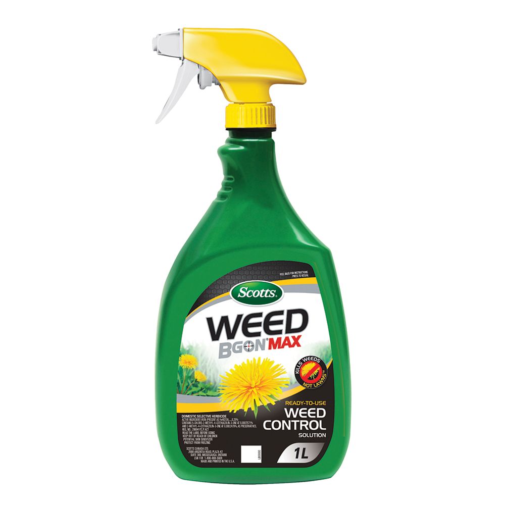 Scott 1L Weed BGon MAX ReadytoUse Weed Control The Home Depot Canada