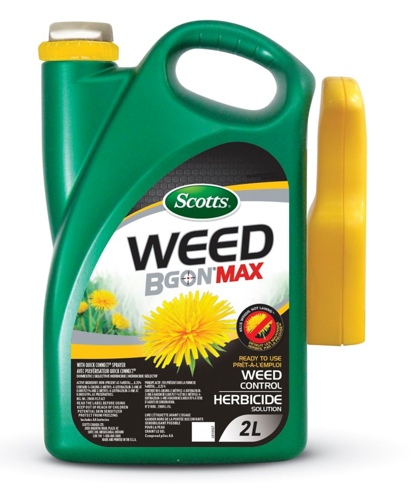 Scott Herbicide Prêt à L'emploi Scotts Weed B Gon® MAX - 2 L | Home ...