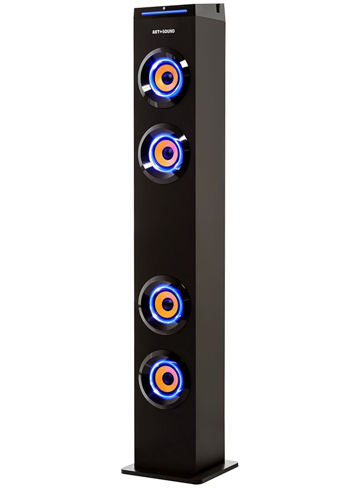 led bluetooth tower speaker