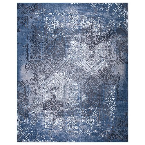 Aurora Blue 5 ft. 3-inch x 7 ft. 3-inch Outdoor Area Rug