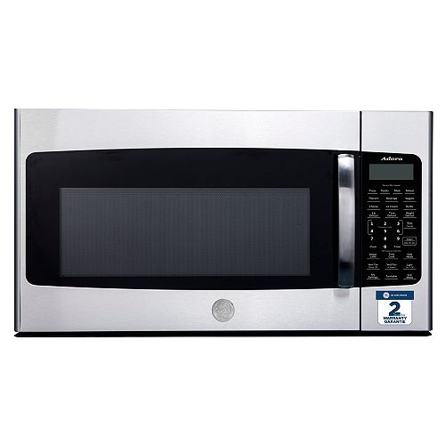 1.8 Cu. Ft. Over-The-Range Microwave Oven in Stainless Steel