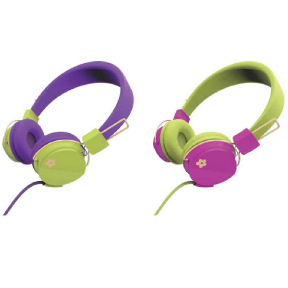 Limited Too Too Flower Bright OnEar Headphones Green The Home
