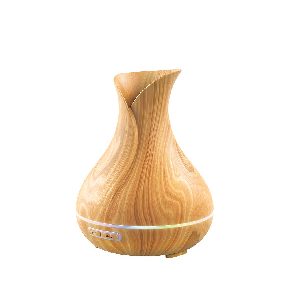 Mogu 300ML Ultrasonic Aromatherapy Wireless Diffuser - Wood Finish ...