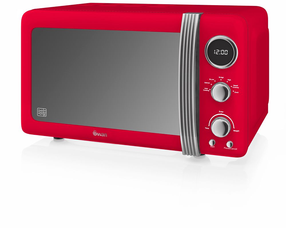 Four Micro-ondes Gorenje MO20A3T4 20L, 700W - Plateau Tournant 25,5cm, Affichage Électronique, Programmateur Auto - 6