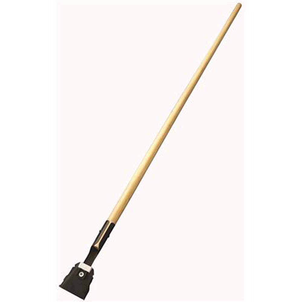 Renown Wood Dust Mop Handle, ClampOn, 60 In. X 1 In. The Home Depot