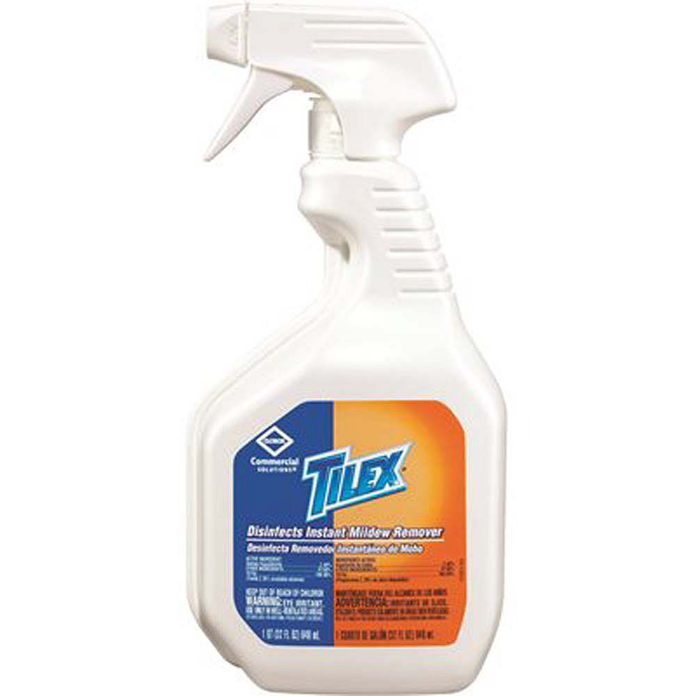 Tilex Disinfects Instant Mildew Remover, Spray, 32 Oz The Home Depot