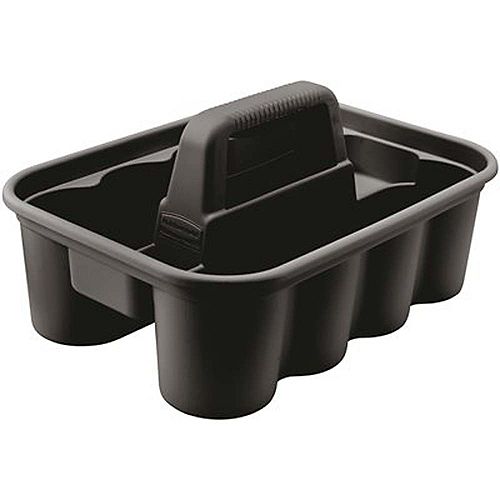 Deluxe Black Plastic Carry Caddy