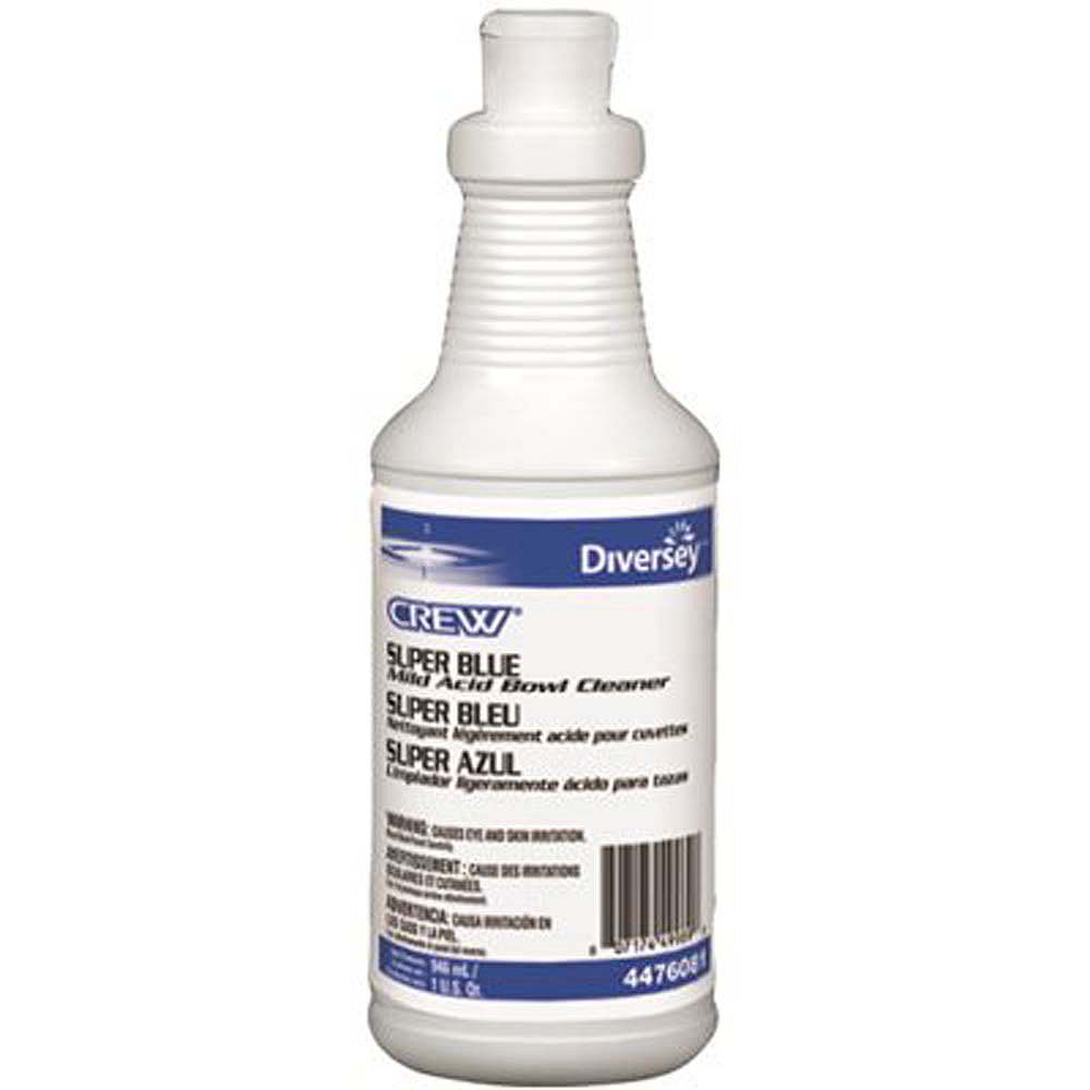 Diversy Crew 32 Oz. Super Blue Toilet Bowl Cleaner The Home Depot Canada