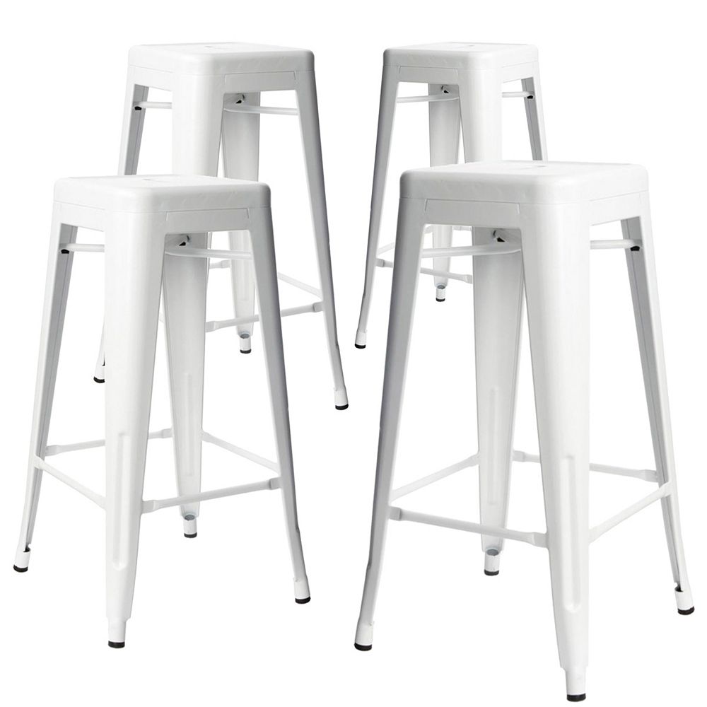 Bronte Living 30 Bar Height Industrial, Commercial Metal Bar Stools