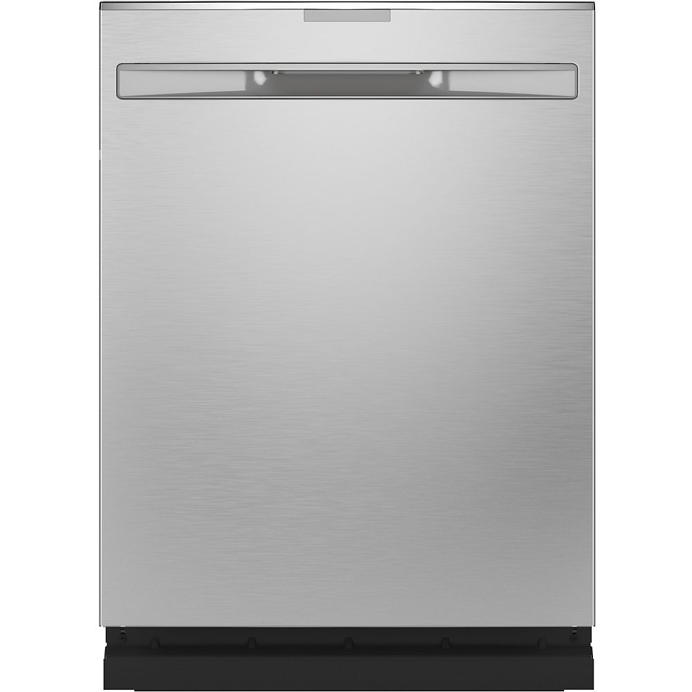 GE 24inch Top Control BuiltIn Dishwasher with Stainless Steel Tall Tub in Stainless Stee