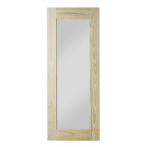 37 in. X 84 in. Reflex 1 Panel Barn Interior Door Slab