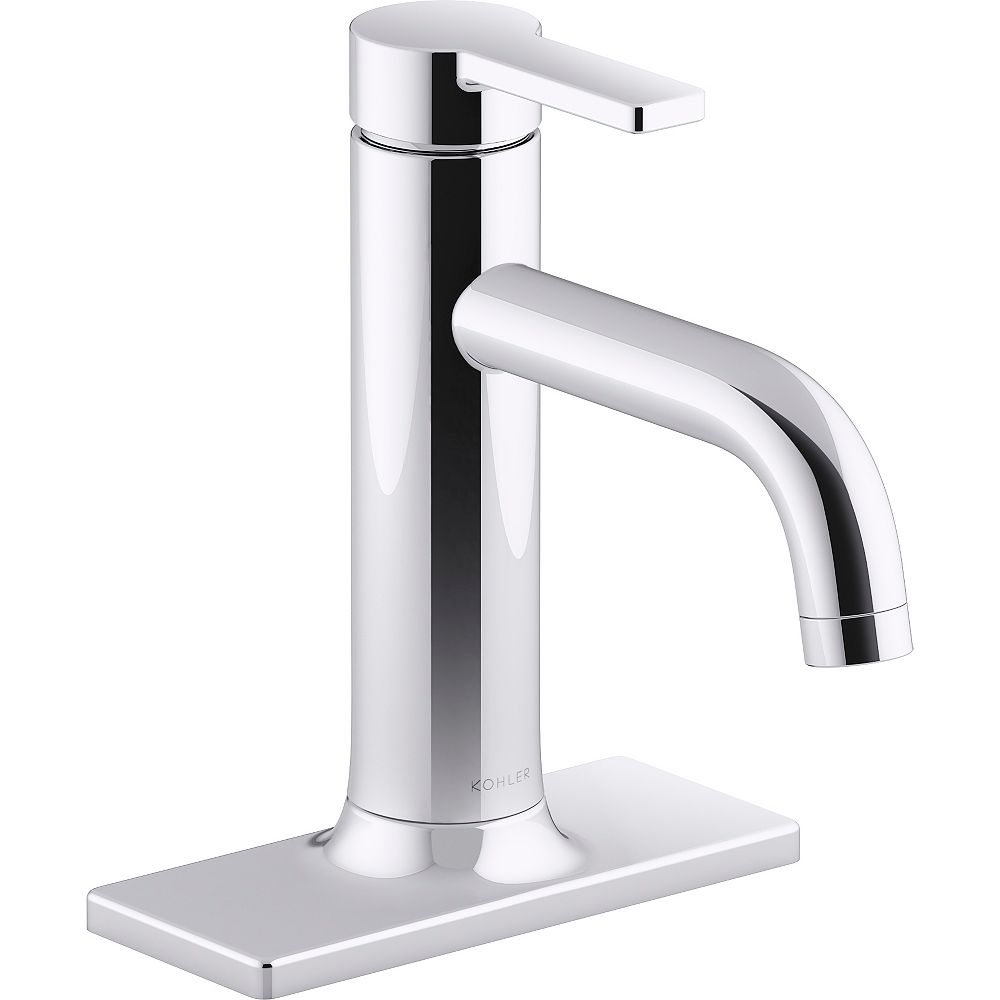 Kohler Venza Single Handle Bathroom Sink Faucet In Polished Chrome The Home Depot Canada