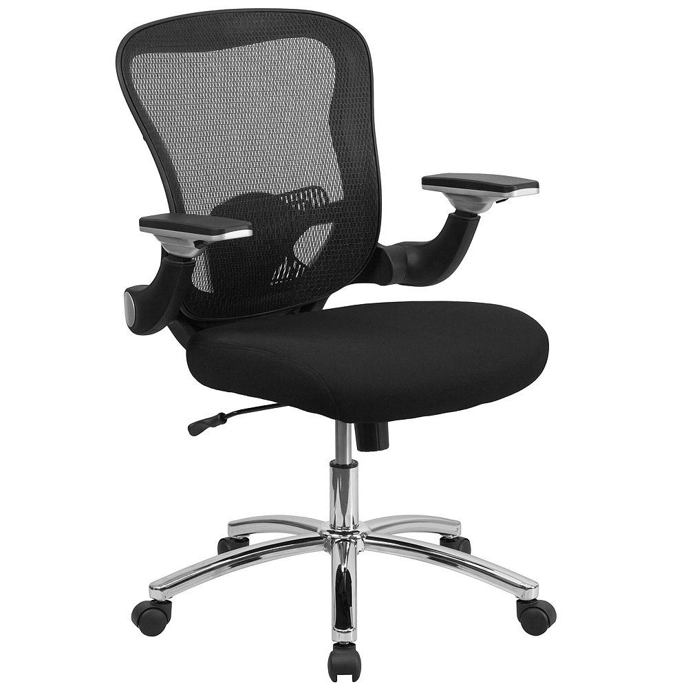 Flash Furniture Mid-Back Black Mesh Executive Swivel Ergonomic Office