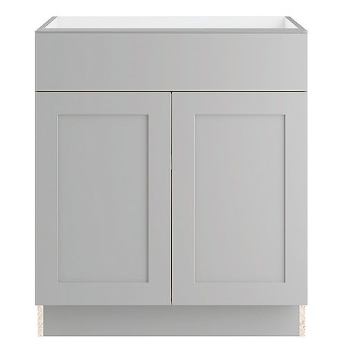 Grey Kitchen Cabinets Pantry Wall, Base Cabinets Home Depot Canada