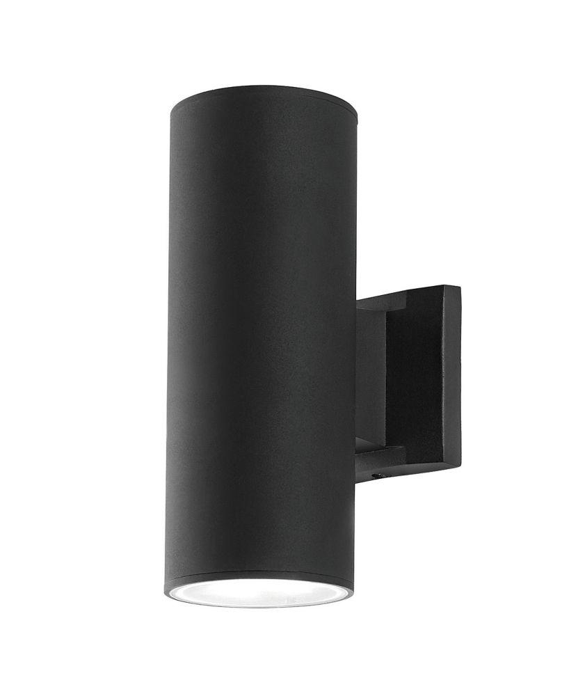 Hampton Bay HB Cylinder Wall Lamp Black | The Home Depot Canada