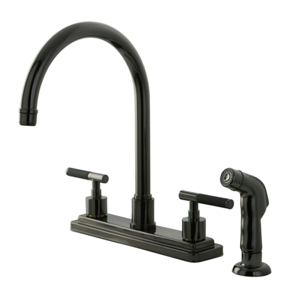 kitchen faucets black stainless        
        <figure class=