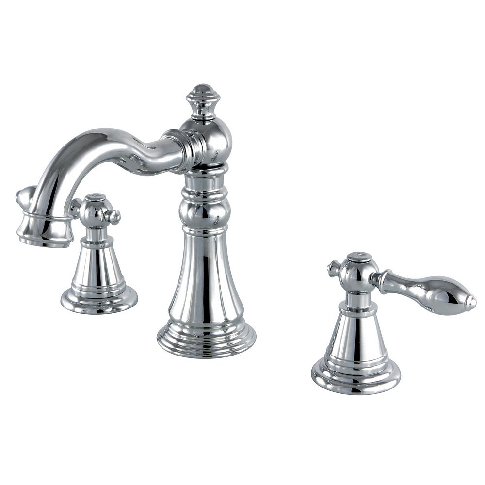 Kingston Brass Classic 8 in. Widespread 2-Handle High-Arc Bathroom ...