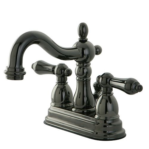 Black Stainless Steel Bathroom Sink Faucets The Home Depot Canada