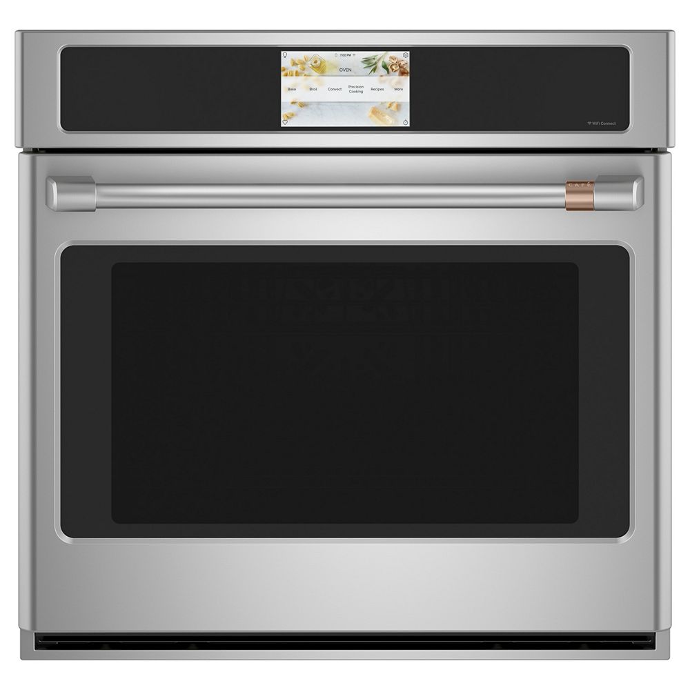 Café 30inch W BuiltIn Convection Wall Oven in Stainless Steel The