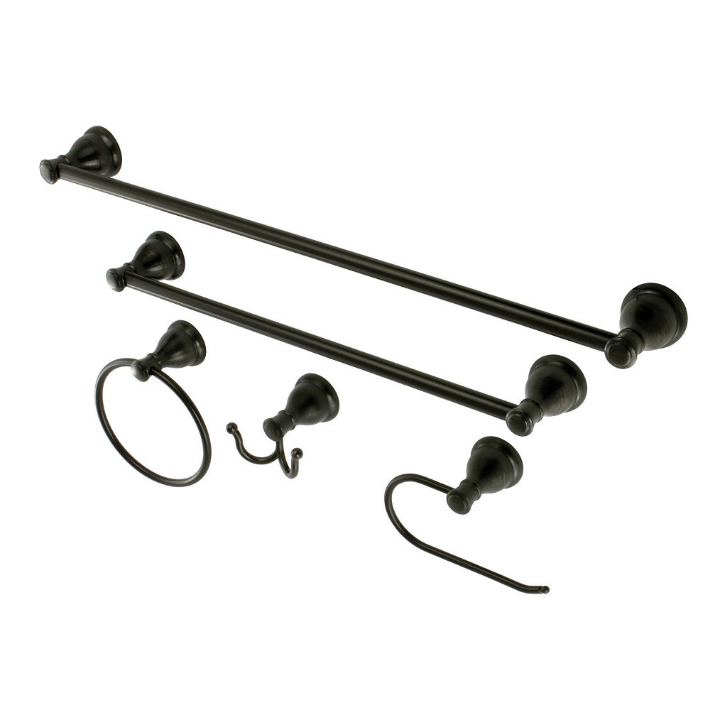 Kingston Brass Buena Vista 5Piece Bath Hardware Set in Oil Rubbed