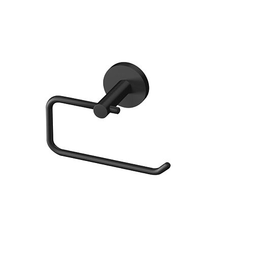 Metry  Toilet Paper Holder in Matte Black