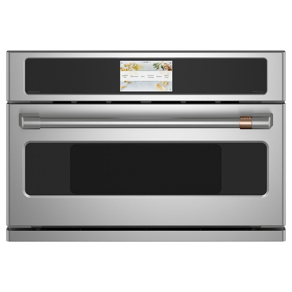 CafÃ© 30-inch W 1.7 cu. ft. Smart Electric Wall Oven with 240 Volt Advantium Technology in 