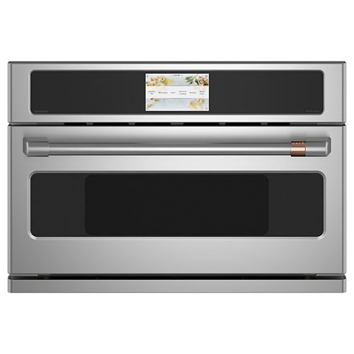 Café 30-inch W 1.7 cu. ft. Smart Electric Wall Oven with 240 Volt Advantium Technology in Stainless Steel