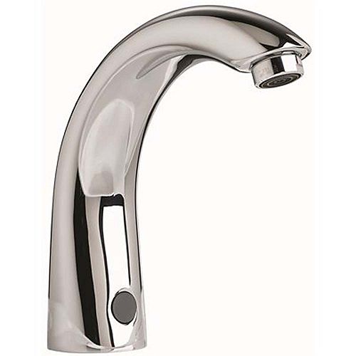 Selectronic Dc-Powered Single Hole Touchless Bathroom Faucet With Cast Spout In Polished Chrome