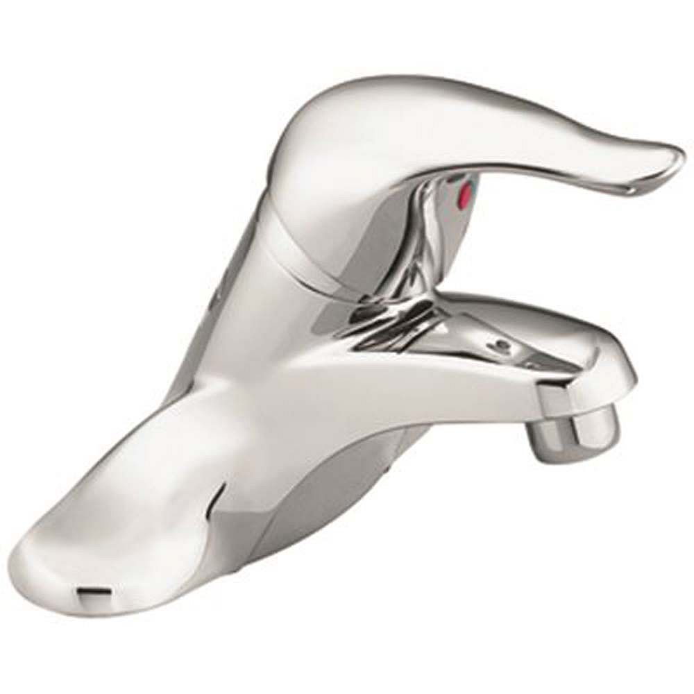MOEN Chateau 4 inch Centerset Single Handle LowArc Bathroom Faucet In