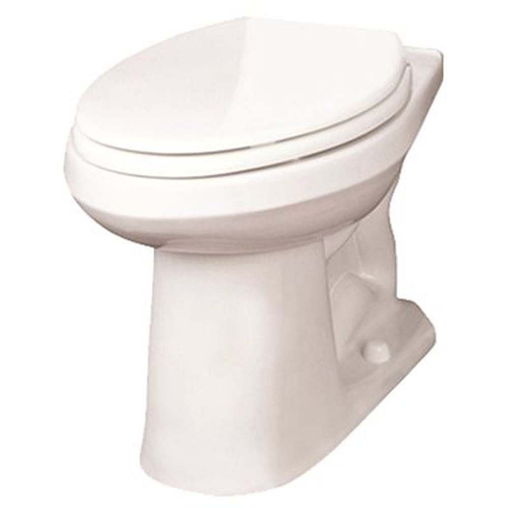 Gerber Avalanche 1.6 Gpf Elongated Toilet Bowl Only In White | The Home ...