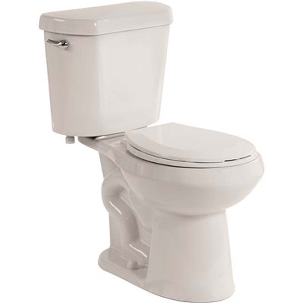 PREMIER 2-Piece 1.28 GPF High Efficiency Single Flush Elongated Toilet ...