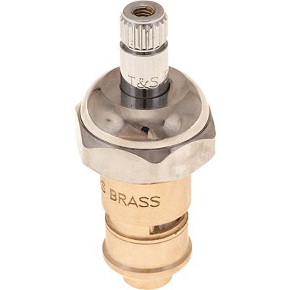 T&S BRASS Brass Ceramic Rtc Hot Side Cartridge With Bonnet | The Home ...