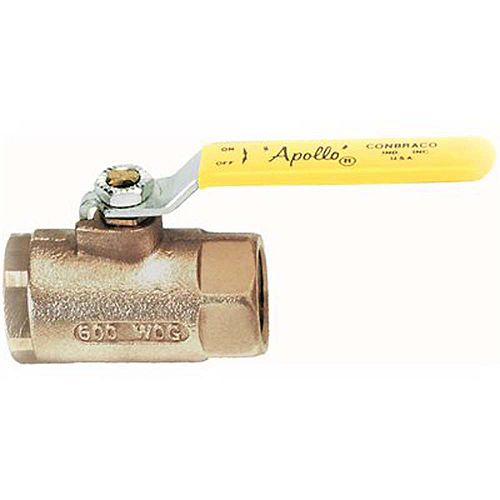 Valves Threaded Standard Port Bronze Ball Valve, Lead Free