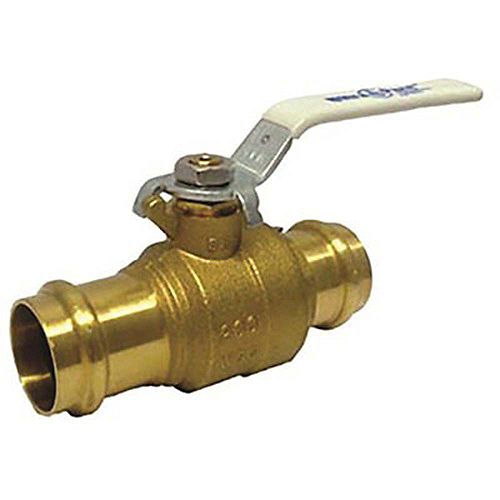 Valve Press Ball Valve, Lead Free