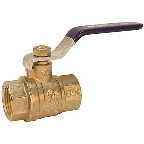 1-1/2 inch Brass Lead Free Fip Ball Valve