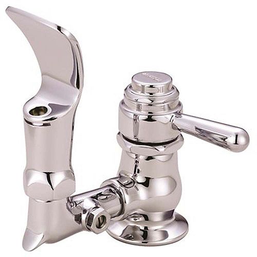 Central Brass Bubbler Head Self-Closing Drinking Faucet In Pvd Polished Chrome