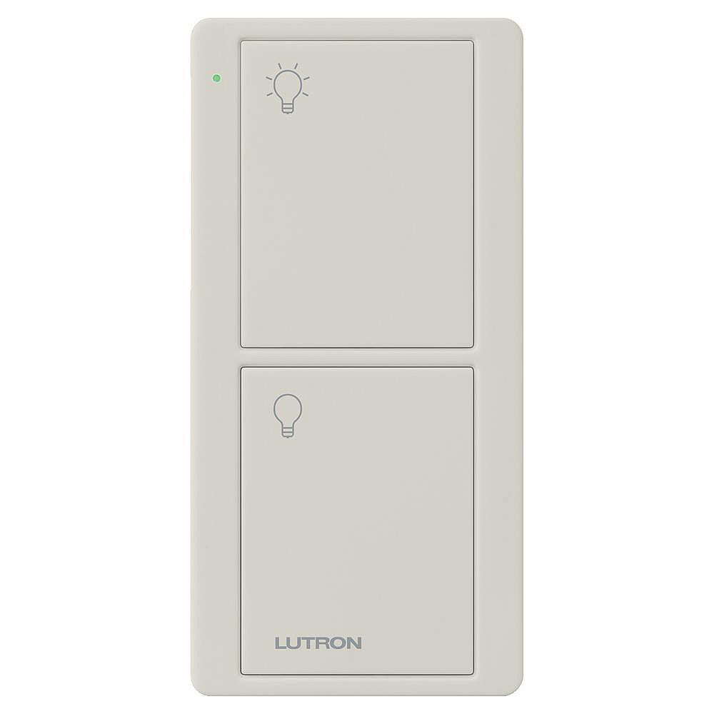 Lutron 2-Button Pico Remote for Caseta Wireless Smart Switch, Light