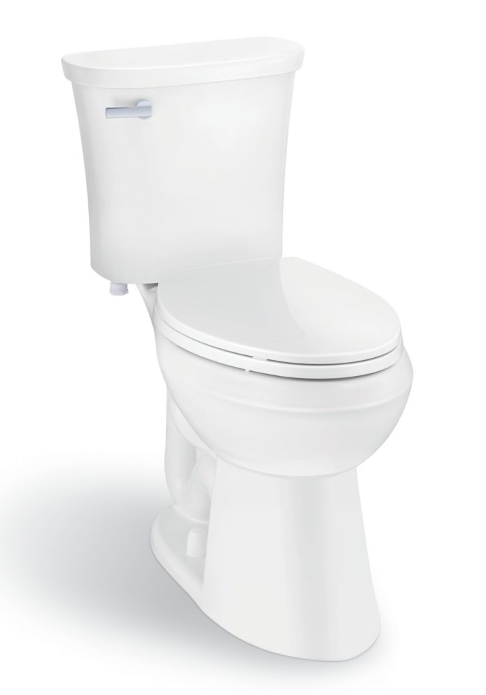 Glacier Bay Toilette  en 2 pi ces  cuvette  allong e  