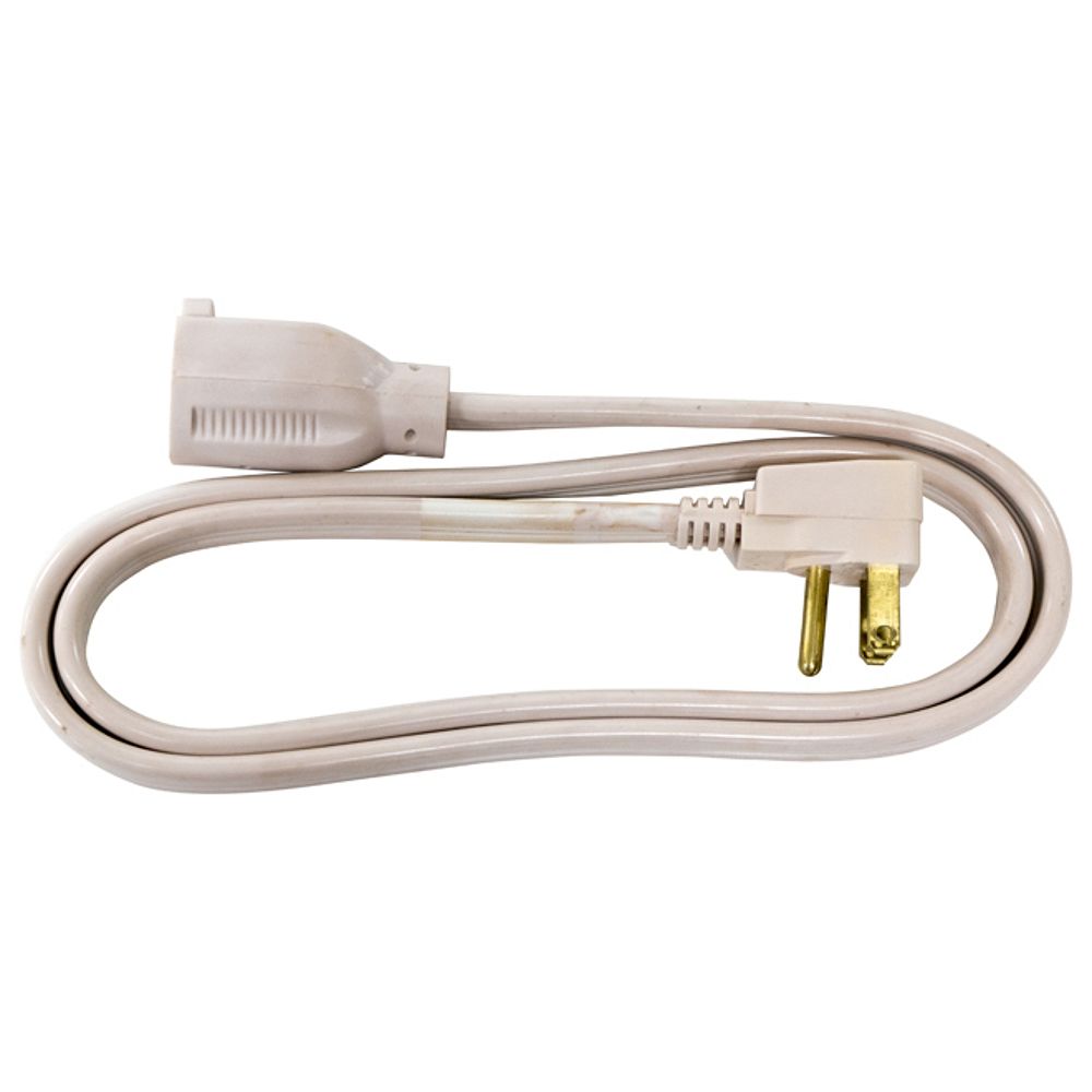 Southwire Indoor Extension Cord 3.3 ft. 14/3, White The Home Depot Canada