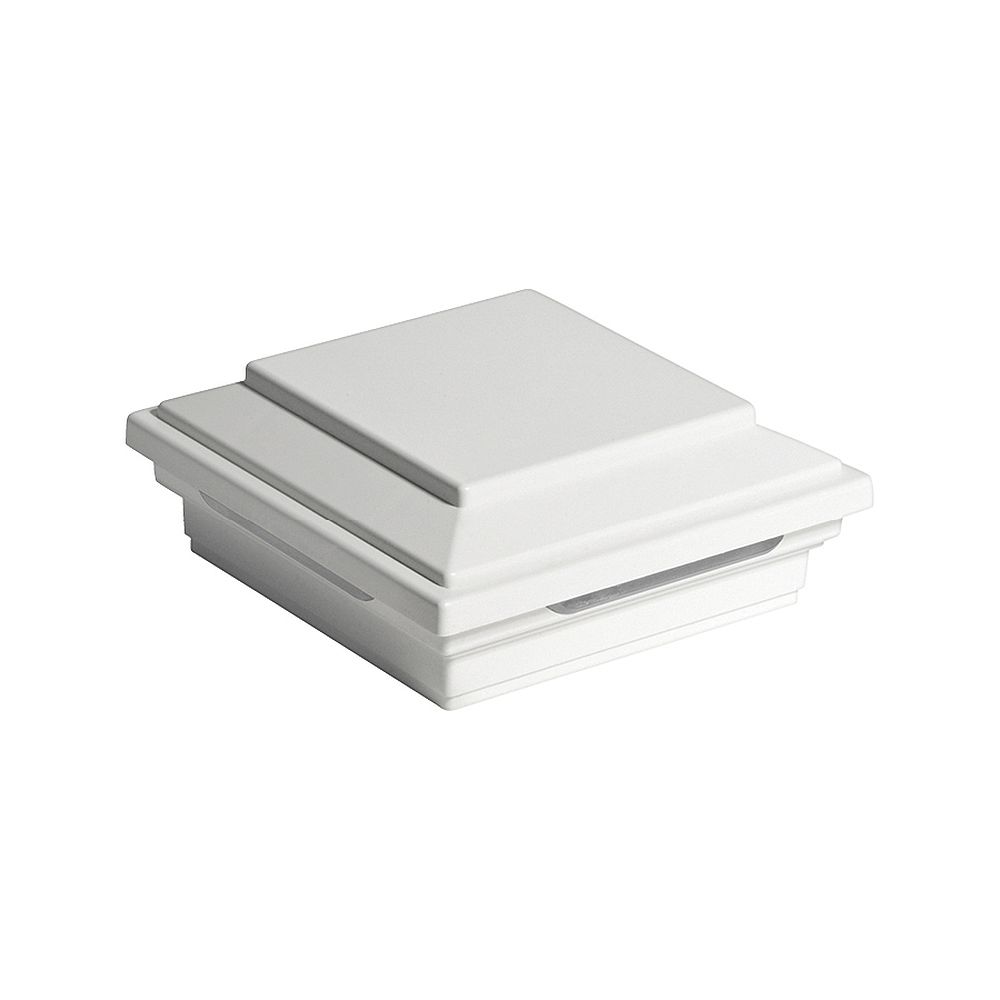 Trex Lighting DeckLighting 4 inch x 4 inch LED Flat Post Cap Light