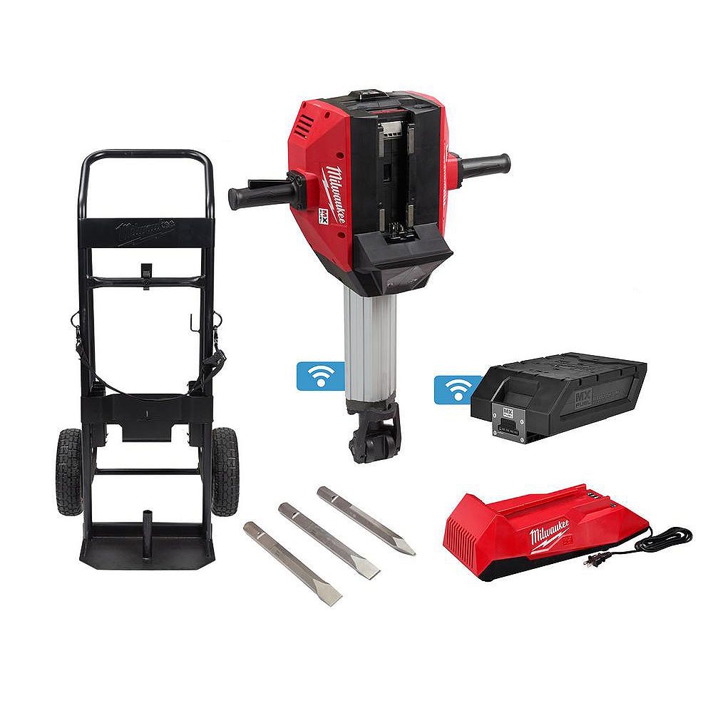 Milwaukee Tool MX FUEL Lithium-Ion Cordless 1-1/8 -inch Breaker with ...